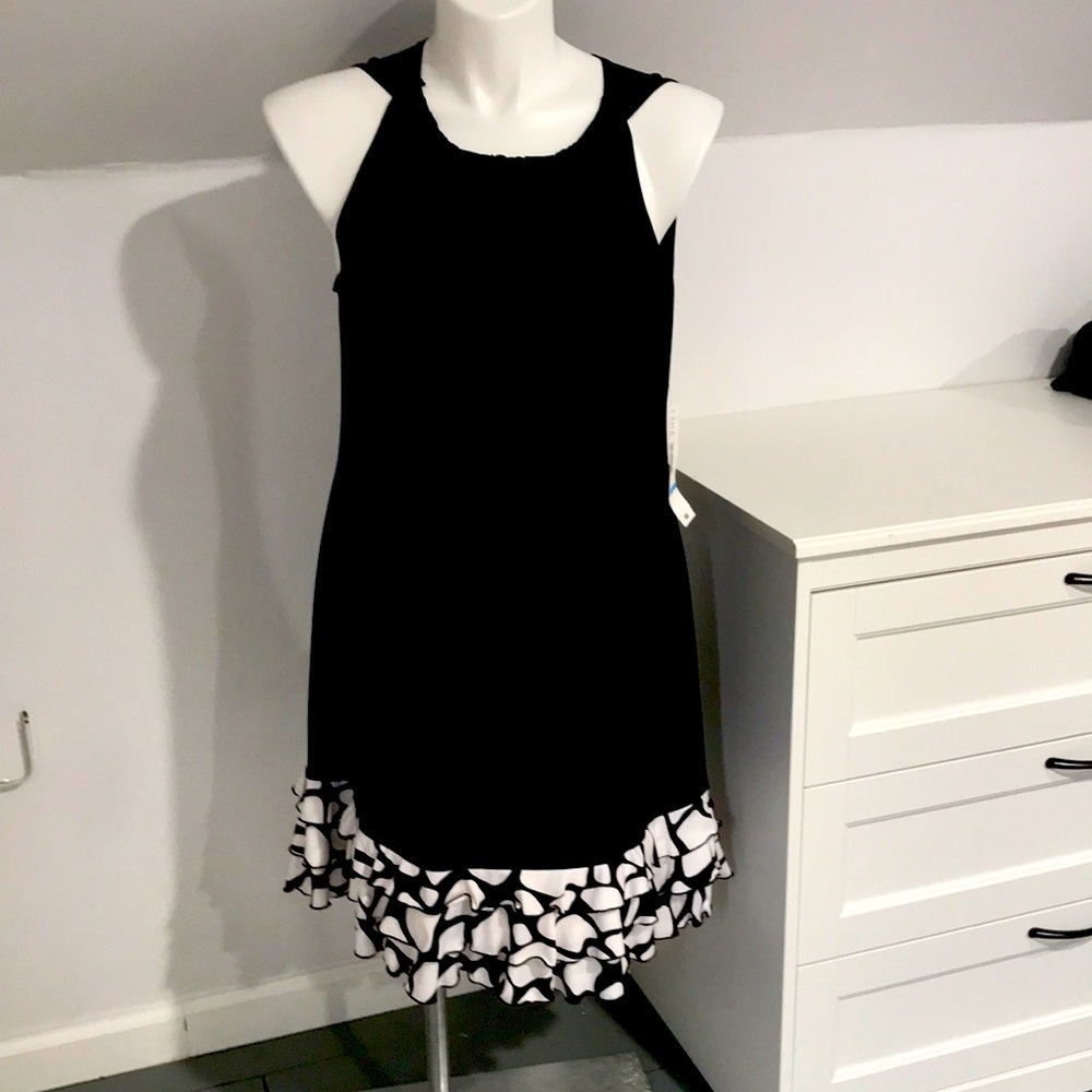 NWT R&K Black White XL dress from Kohl’s